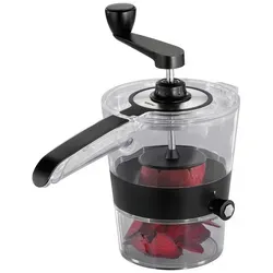 GEFU Spiralschneider SPIRALFIX - 4 Schnittbreiten für kreative Gemüsespaghetti, kinderleicht und sicher in der Anwendung