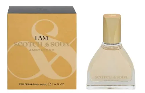 Scotch & Soda I AM Eau de Parfum 60 ml - Herren Parfüm mit erfrischendem Duft von grüner Minze und Bergamotte, ideal für den modernen Mann, der seinen individuellen Stil unterstreichen möchte.