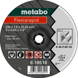 Flexiarapid 230 x 1,9 x 22,23mm, Alu, Trennscheibe, Form 42 (616516000)