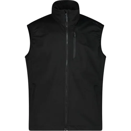 CMP Herren Weste - Leichte Softshell für Outdoor-Aktivitäten - Weste für Herren, ideal für Wandertouren in der Zwischensaison. Mit Clima Protect Thermobeschichtung für 8.000mm Wasserdichtigkeit und optimalem Frontschutz.