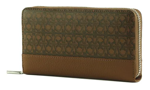 COCCINELLE Zip Around Wallet aus echtem Rindsleder - Hochwertige Geldbörse aus 100% Rindsleder mit großzügiger Fächerung für optimale Ordnung. Ideal für stilbewusste Frauen, die Funktionalität und Eleganz schätzen.