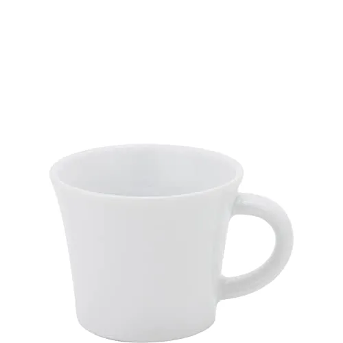 KAHLA Update Espresso-Obertasse 0,09 l mit Henkel weiß | weiße Espressotasse aus Porzellan