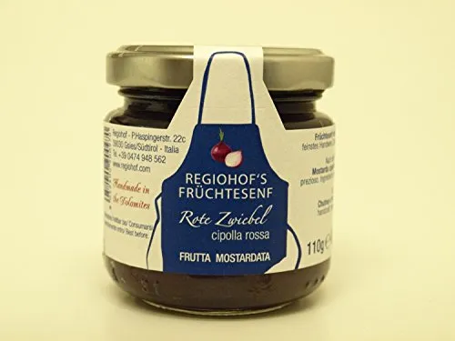 Früchtesenf Chutney Rote Zwiebel von Regiohof