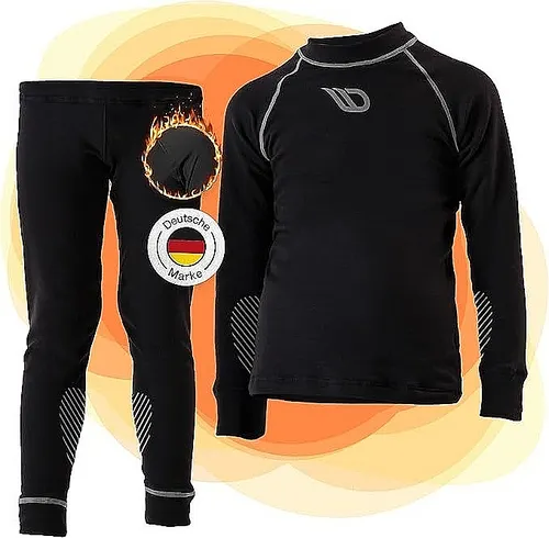 Diasports Thermounterwäsche, Größe S, Schwarz, Shirt + Hose, NEU/OVP