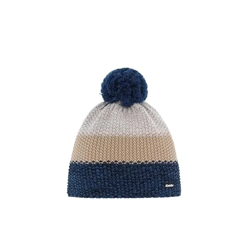 Eisbär Star Pompon Mütze Rewoolife - Klassische Wintermütze mit Merino-Mix und Bommel - Strickmütze für Damen mit optimaler Temperaturregulierung dank Merinowolle und recyceltem Polyester, ideal für kalte Tage.