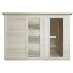 VAASA Außensauna für 4 Personen – Gemütliche Entspannung im Freien