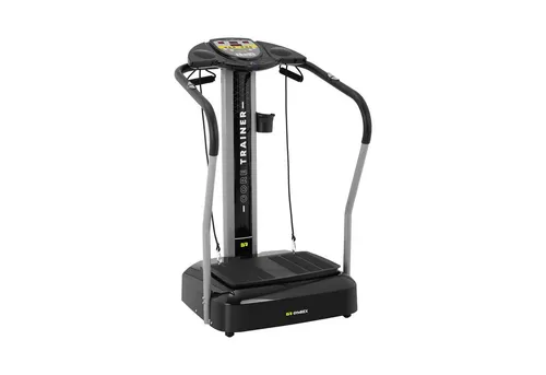 Gymrex GR-MG39 Vibrationstrainer - 53 x 37 cm, bis 120 kg, 180 Geschwindigkeiten und 3 Trainingsprogramme für effektives Ganzkörpertraining