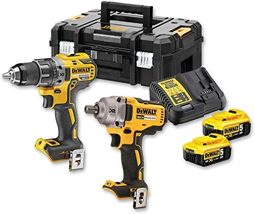Akku-Werkzeug-Set DEWALT DCK2077P2T-QW 18V