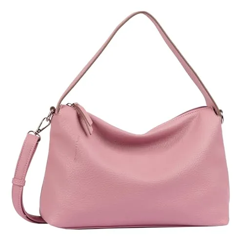 TOM TAILOR Damen Lissi Umhängetasche in Rose - Umhängetaschen mit elegantem Design, ausgestattet mit einem praktischen Reißverschlussfach und flexiblem Tragekomfort dank abnehmbarem Schulterriemen – ideal für jeden Anlass.