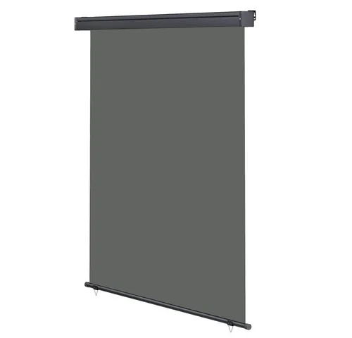 Melko Senkrechtmarkise 160x250 cm Anthrazit - Balkonsichtschutz: Wasserdicht und windbeständig für optimalen Sonnen- und Sichtschutz. Ideal für Balkon, Terrasse oder Fenster, einfach zu montieren und modern im Design.