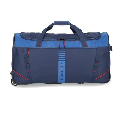 travelite Trolley Reisetasche mit Rollen - 71 cm, 86 Liter Volumen, ideal für Reisen und Sport mit praktischem Stauraum und leichtgängigen Rollen