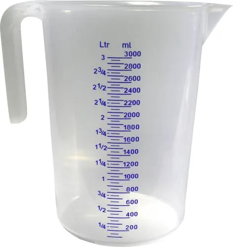 Messbecher 3 l Polyethylen