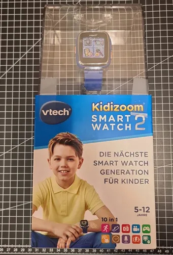 Produktbild VTech 80-171604 Kidizoom Smart Watch 2 blau Kinder Uhr *NEU/OVP*