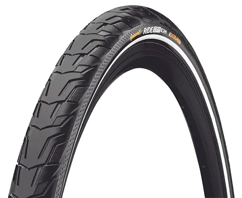 Continental Fahrradreifen 47-622 Ride City schwarz Draht Reflexstreifen