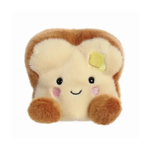 Aurora PP BUTTERY TOAST Stofftier - Kuscheliges Toastbrot-Stofftier aus hochwertigem Material, ideal zum Spielen und Liebhaben. Ein süßer Begleiter für Groß und Klein.