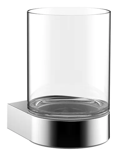 EMCO Flow Glashalter mit 1 Glas in weiß von Emco