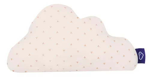 Kinderkissen „Wolke Twister“ in Beige, 36 x 21 x 12 cm in beige von Träumeland GmbH