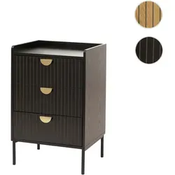 Mendler Kommode HWC-O39 – Hochwertiges Highboard mit 3 Schubladen