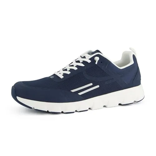 Tenhaag Sneaker Mesh in Blau – 46,5 EU - Sneaker für Herren in Größe 46,5, aus atmungsaktivem Mesh-Material, ideal für den Alltag und Freizeitaktivitäten.