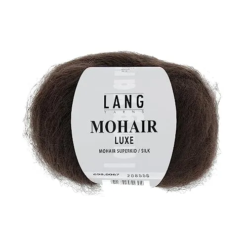 Lang Yarns MOHAIR LUXE, 698.0067 - Choco