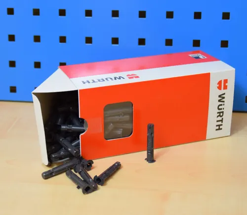 Produktbild Würth Zebra Dübel Shark Pro 10x56 Universaldübel Allzweckdübel Kunststoffdüb 100