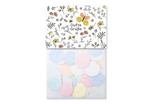 Grafik Werkstatt Konfetti Blumenkonfetti Dufte Grüßeumweltfreundlich, 50 St / Pack, nachhaltig