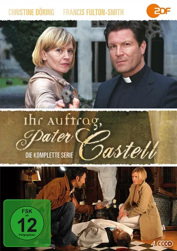 Ihr Auftrag, Pater Castell - Die komplette Serie 4-DVD-Box - Krimi-TV-Serie in einer hochwertigen 4-DVD-Box, spannend und unterhaltsam für Serienliebhaber und Krimifans.