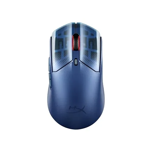 HyperX Pulsefire Haste 2 S - Kabellose Gaming-Maus mit 26K Sensor - Computermäuse mit ultra-leichtem Magnesiumgehäuse (nur 64 g) und bis zu 120 Stunden Akkulaufzeit für ein ununterbrochenes Spielerlebnis.