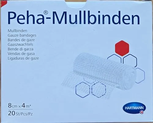 Peha®-Mullbinden 8 cm x 4 m á 20 Stück
