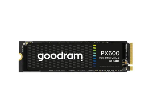 GOODRAM PX600 SSD 500 GB - Interne M.2 2280 SSD mit PCIe 4.0 x4 (NVMe) für blitzschnelle Datenübertragung und optimale Leistung in Gaming und professionellen Anwendungen.