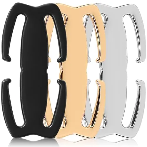 STÜCK PREMIUM BH Träger Clips aus Metall, für Trägerbreite bis zu 1,2?cm, optimales BH Zubehör, Bra Halter für unsichtbare Träger & attraktive Betonung von Ausschnitt und Rücken 3