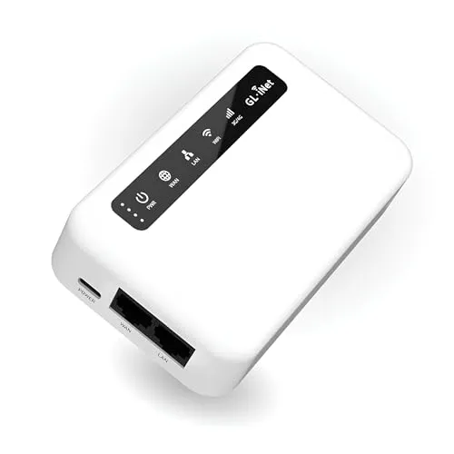 Produktbild GL.iNet GL-XE300 (Puli) 4G LTE Industrial IoT Gateway, nur T-Mobile, Router/Access Point/Extender/WDS, OpenWrt, 5000 mAh Akku, OpenVPN, Remote SSH, WPA3, IPv6 (EG25G), globale Version