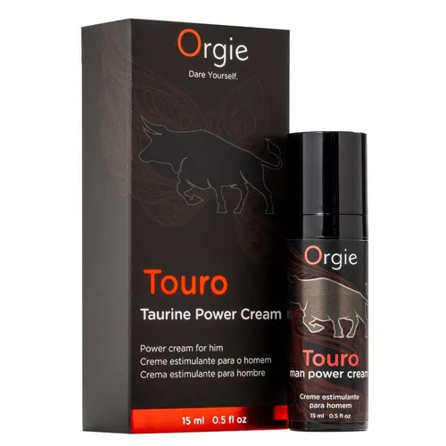 Touro Taurine Power Cream krem wzmacniający erekcję 15ml Orgie 5600298351225