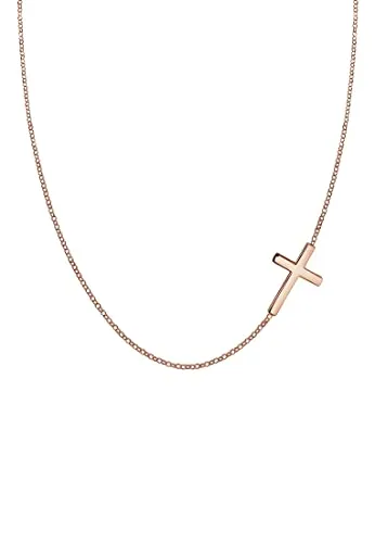 Produktbild Elli Halskette Damen Kreuz Anhänger aus 925 Sterling Silber