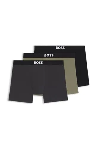 BOSS Boxer 3P BOSS ONE bunt XXL in grün von BOSS