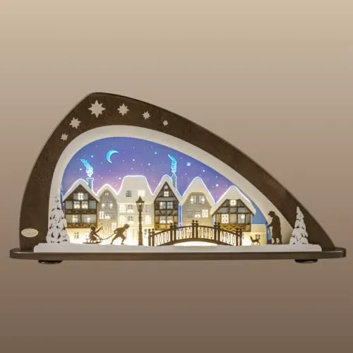 weigla Schwibbogen Winter in der Altstadt von Weigla