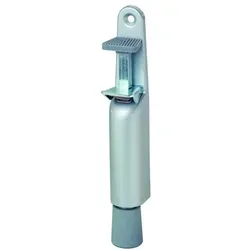 KWS 1032/1034 Türfeststeller mit Tretbolzen - Türstopper für Türen bis 40 kg, mit 30/50 mm Hub und flexibler Öffnungswinkel-Feststellung. Einfache Montage und hohe Anpresskraft dank Konterfeder.