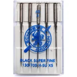 Schmetz Black Super Fein-Nadeln 5er Packung Stärke 60 von SCHMETZ