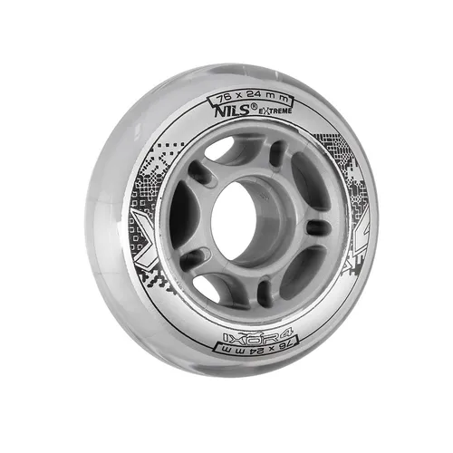PU 76x24 82A PRZEZROCZYSTE KÓŁKA (4 szt.) NILS EXTREME NILS EXTREM 5907695515831