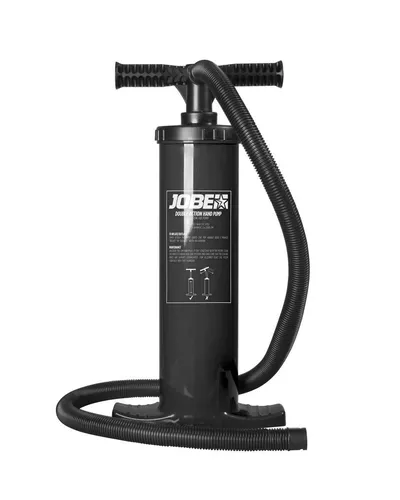 Jobe Double Action Hand Pump Doppelhub Luftpumpe - Praktische Handpumpe für Wassersportgeräte, ermöglicht schnelles und effizientes Aufpumpen dank Doppelhubtechnik. Ideal für Freizeitaktivitäten im Wasser.