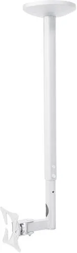 mywall HL4-1WL Höhenverstellbare Deckenhalterung - TV-Halterungen mit Tragkraft bis 30 Kg, ideal für Flachbildschirme von 10-30 Zoll und 20 Jahre Garantie für langlebigen Einsatz.