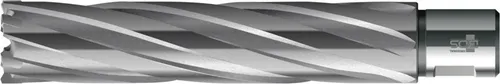 Kernbohrer HKE-L Weldon HM extralang, 39 x 110mm - Zubehör für Elektrowerkzeug, ideal für präzise Bohrungen mit minimalem Energieaufwand und schneller Späneabfuhr.