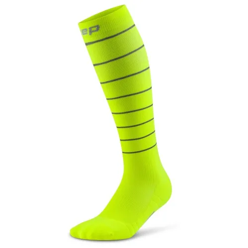 CEP Kompressionssocken Pro Run Reflective Tall 2.0 für Damen | EU 34-37
