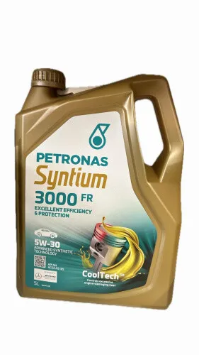Petronas Motoröl Syntium 3000 FR 5W-30 70260M12EU - Hochleistungs-Motoröl für optimale Motorenpflege und Kraftstoffeinsparung, ideal für moderne Fahrzeuge.