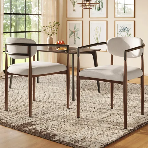 Hochwertiger Leinenstoff (2 Stück), Esszimmerstuhl, Make-up-Stuhl, leichter Luxus-Stuhl im Modestil, einfacher moderner Stuhl, ergonomischer Stuhl, verstellbares Fußdesign