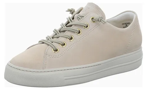 Paul Green Damen Sneaker aus Leder, Gr. 43, beige - Bequemer Low Sneaker von Paul Green aus hochwertigem Leder. Die SUPER SOFT Innensohle bietet optimalen Tragekomfort, während die Schnürung eine individuelle Anpassung ermöglicht. Ideal für den täglichen Einsatz.