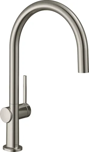 hansgrohe Talis M54 Küchenarmatur 72804800 - Armaturen mit einstellbarem Schwenkbereich in 4 Stufen, ideal für flexibles Arbeiten in der Küche und elegantes Edelstahl Finish.