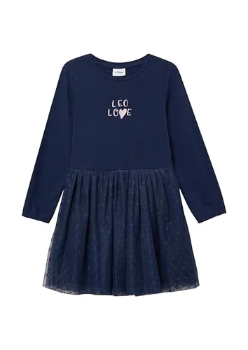 s.Oliver Minikleid mit Mesh-Rock und Glitzerprint von s.Oliver