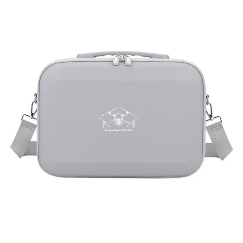Produktbild Für DJI Mini 4 Pro Kompakte Aufbewahrungstasche Fernsteuerung und Zubehör Grau