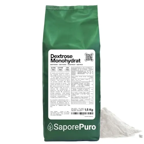 SaporePuro DEXTROSE Pulver 1,5 kg